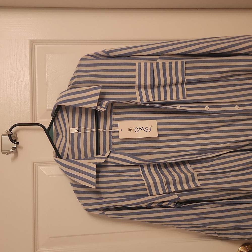 Striped Button Down Shirt